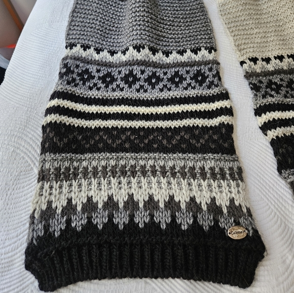 Calimar Alpaca and Wool Italian Scarf Nordic Icelandic Design - Picture 9 of 16